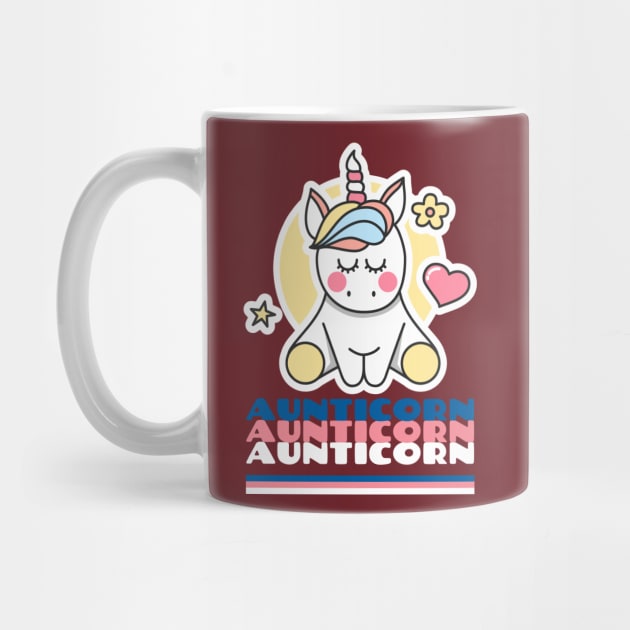 Aunticorn Aunticorn Aunticorn by StylishPrinting